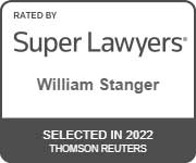 William Stanger Rated by Super Lawyers in 2022